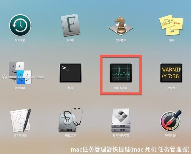 mac任务管理器快捷键(mac 死机 任务管理器)