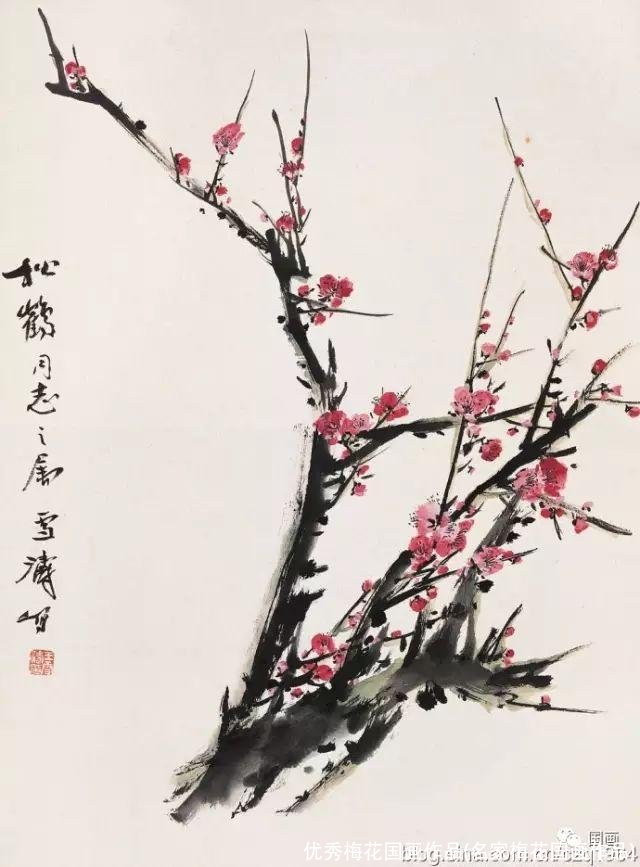 优秀梅花国画作品(名家梅花国画作品)