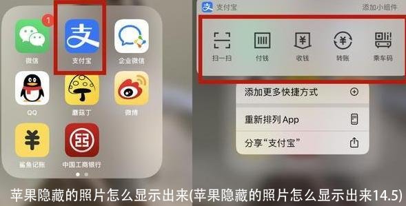 苹果隐藏的照片怎么显示出来(苹果隐藏的照片怎么显示出来14.5)