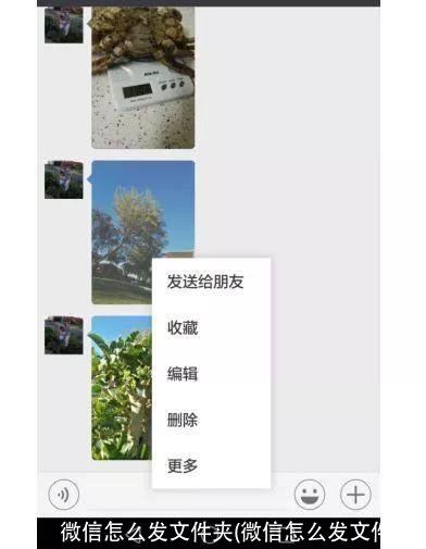 微信怎么发文件夹(微信怎么发文件夹)
