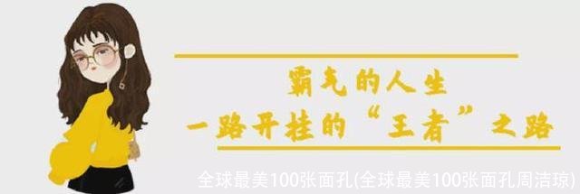 全球最美100张面孔(全球最美100张面孔周洁琼)