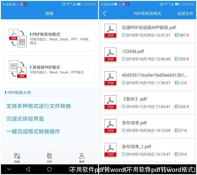 不用软件pdf转word(不用软件pdf转word格式)