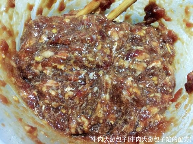 牛肉大葱包子(牛肉大葱包子馅的配方)