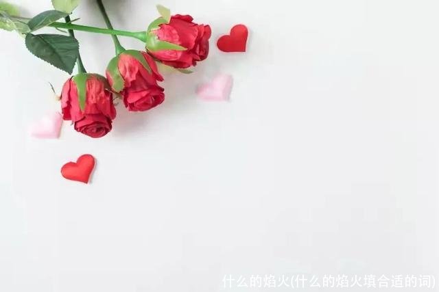 什么的焰火(什么的焰火填合适的词)